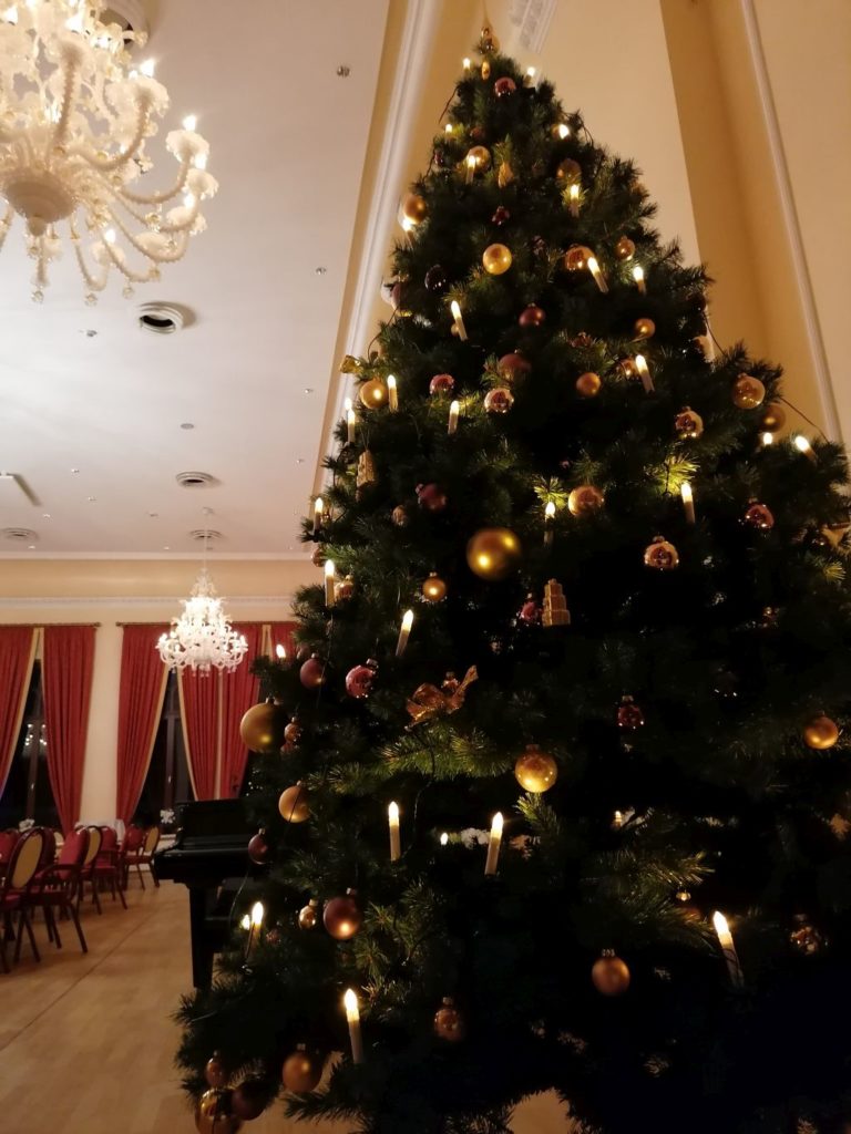 Weihnachtsbaum Saal