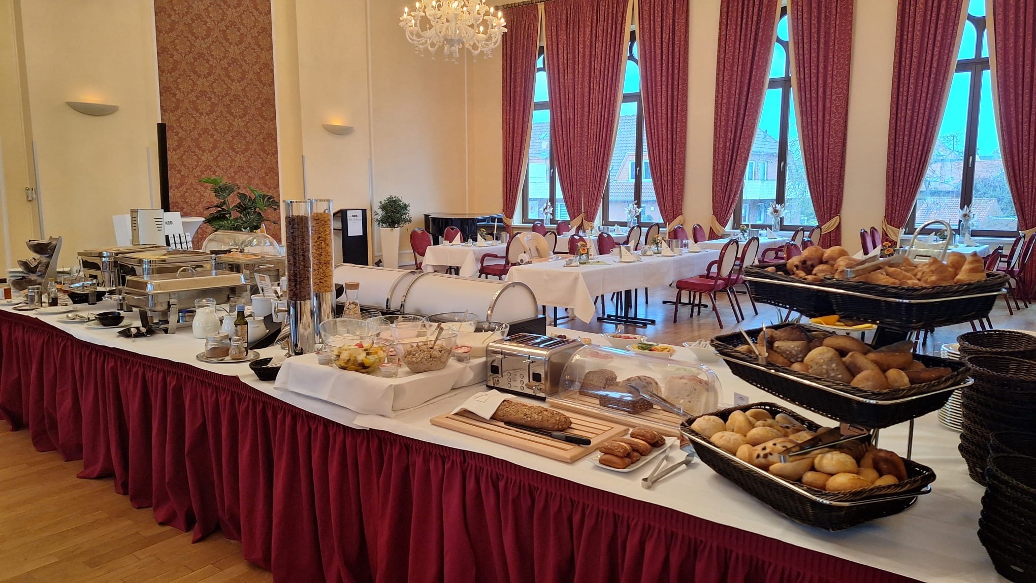 Frühstücksbuffet Saal